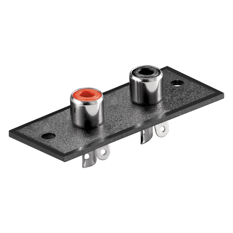 Stereo Tulp Terminal - Zwart/Rood