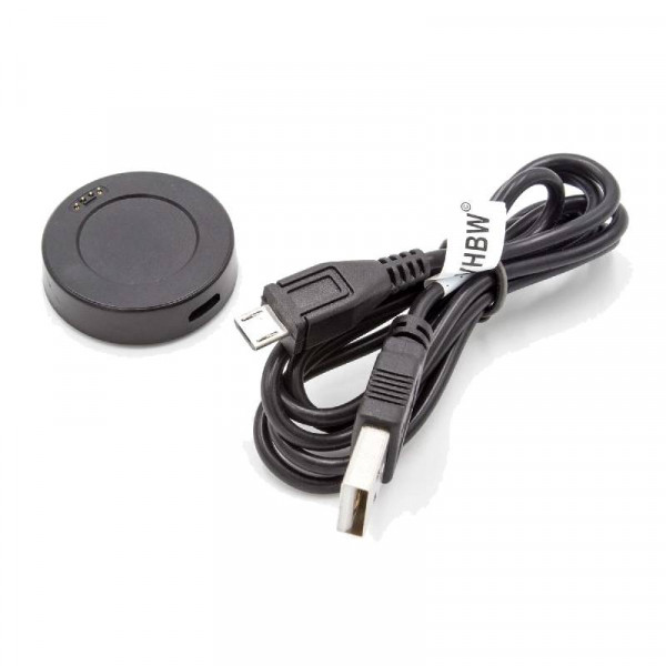 Oplader voor Huawei Zero Fitness Tracker - 1 meter - Zwart