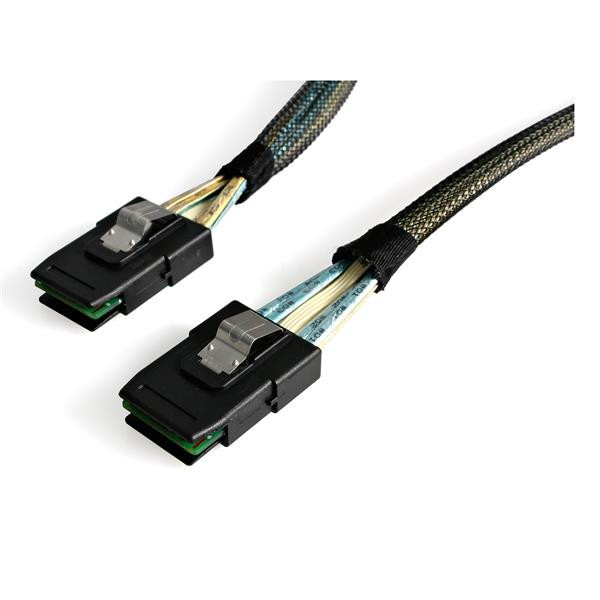 StarTech 100cm Serial Attached SCSI SAS Kabel - SFF-8087 naar SFF-8087