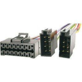 ISO kabel voor Panasonic autoradio - 29x11mm - 16-pins - 0,15 meter