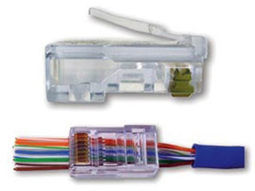 EZ-RJ45 Cat5e Connectoren 100 stuks