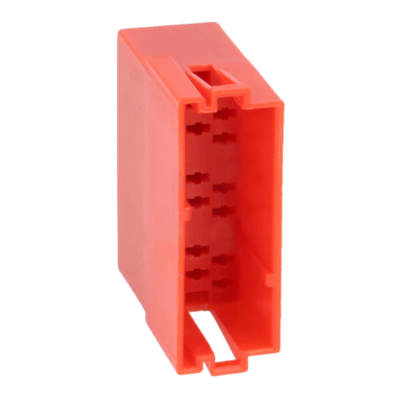 Mini ISO Connector Vrouwelijk - 20-pins - Rood