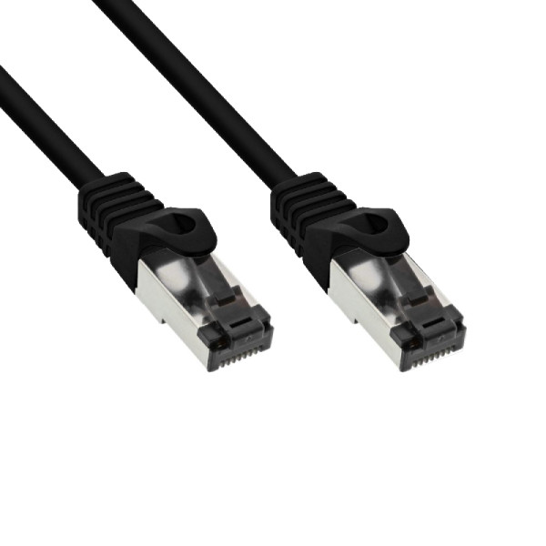 S/FTP CAT8.1 40 Gigabit Netwerkkabel - CU - 10 meter - Zwart