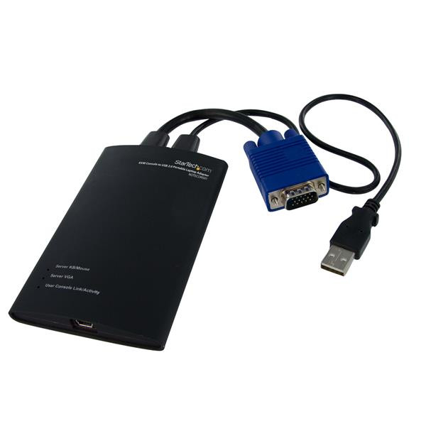 StarTech KVM-Console via USB 2.0 Draagbare Laptop Adapter