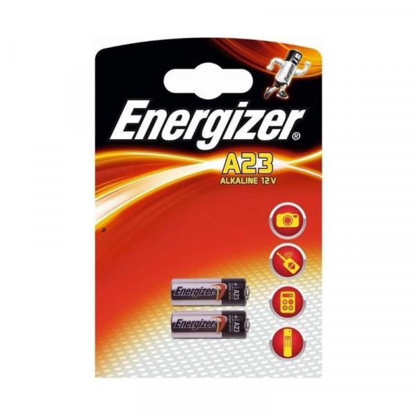 2x Energizer Alkaline batterij A23