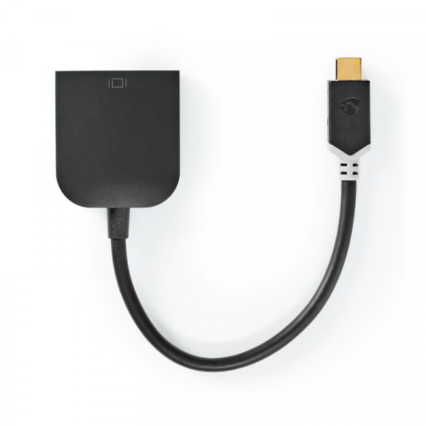 USB C naar VGA Adapter antraciet