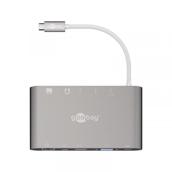 USB 3.1 C Multiport Dock Aluminium