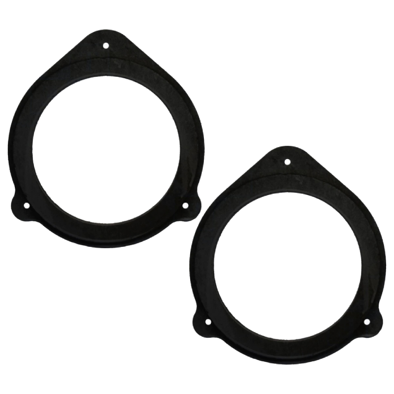 MDF 165mm Luidsprekerhouders - Audi A3 (2003-2013) en A4 B6/B7 (2001-2008) - Voor- en achterdeuren