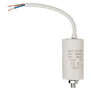 Condensator - 10 uF - Maximaal 450V - Met kabel