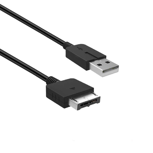 USB Kabel voor Sony Playstation Vita - USB-A (m) - USB-A (v) - 1 meter - zwart