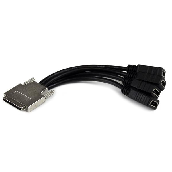 StarTech VHDCI naar Quad HDMI breakout kabel - VHDCI naar 4x HDMI M/F