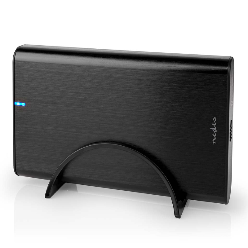 Nedis Hardeschijfbehuizing 3.5 " - USB 3.2 Gen1 - USB Type-A / USB Type-C™