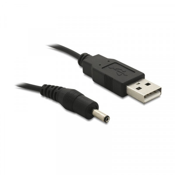 USB naar DC kabel 3.5 x 1.35mm 1,5m