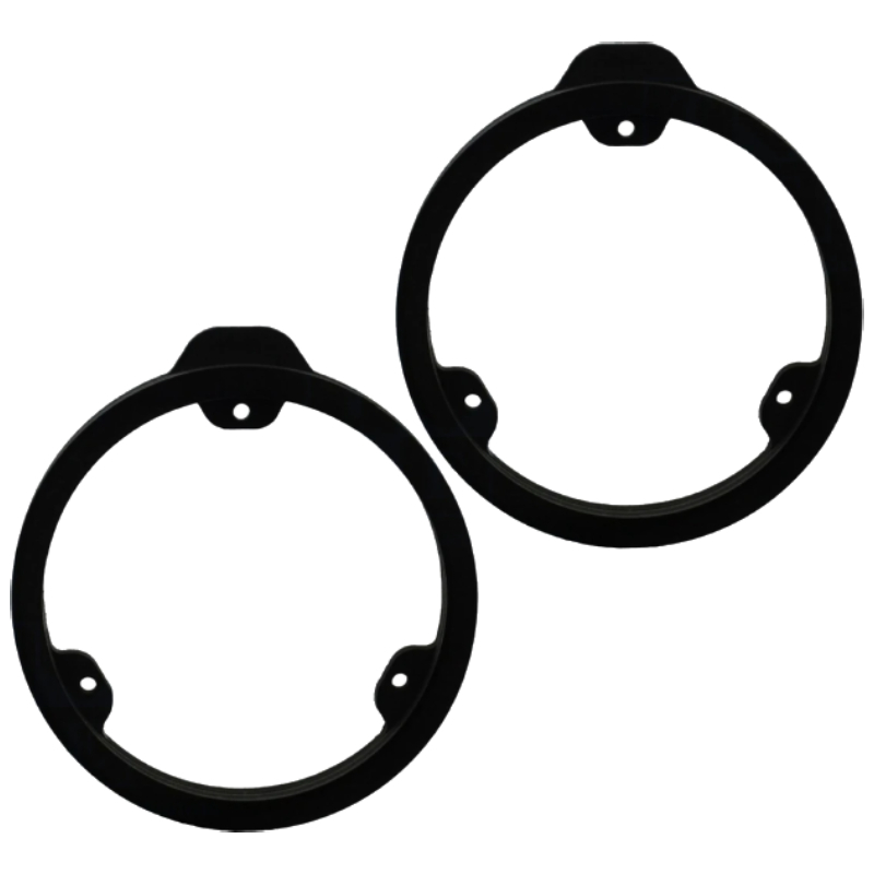 MDF 165mm Luidsprekerhouders - Mercedes CLA-klasse (C117) en GLK-klasse (X204) - Voor- en achterdeur
