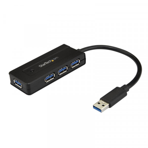 StarTech 4 poorts USB 3.0 hub - oplaadpoort - power adapter