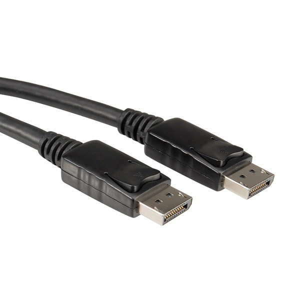Roline DisplayPort v1.2 kabel 3 meter zwart