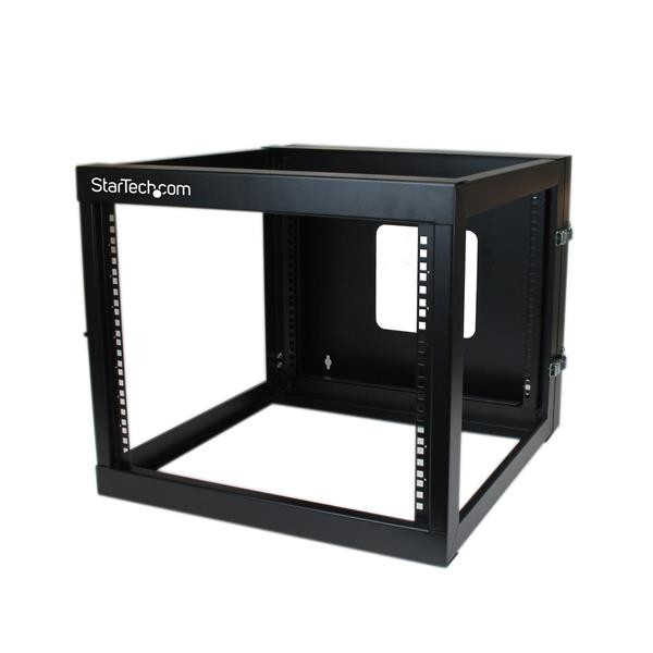 StarTech 8U 22inch Diep Scharnierend Open Frame Serverrack Wandmontage