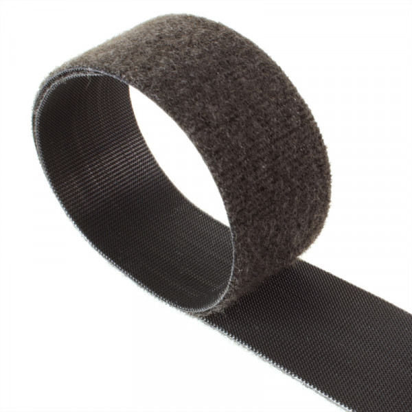 VELCRO® One Wrap® Klittenband - 20 mm breed - 25 meter - Zwart
