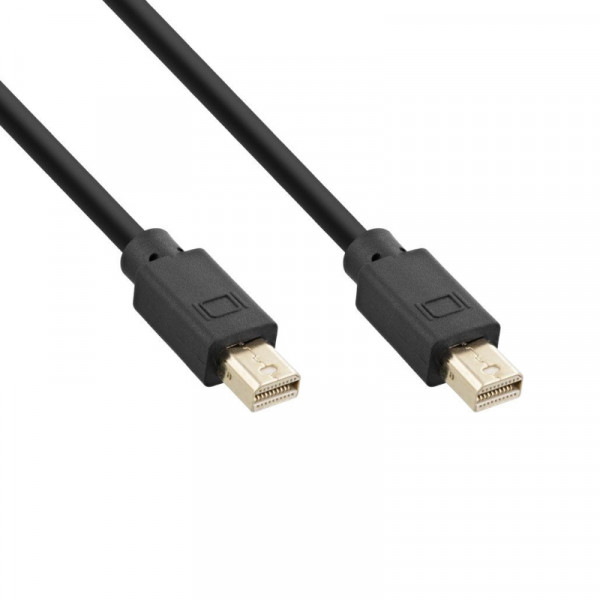 InLine Mini DisplayPort 1.4 Kabel 8K 60Hz Zwart 3 meter