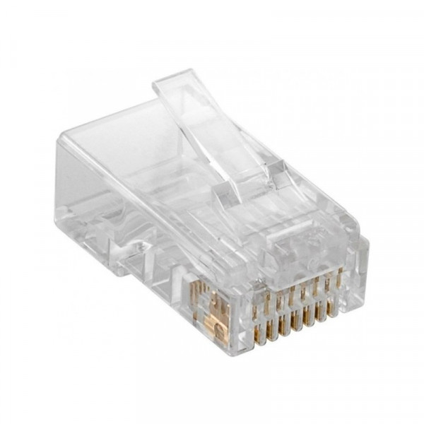 RJ45 Stekker - CAT6 - UTP - 8P8C - Transparant - 100 stuks