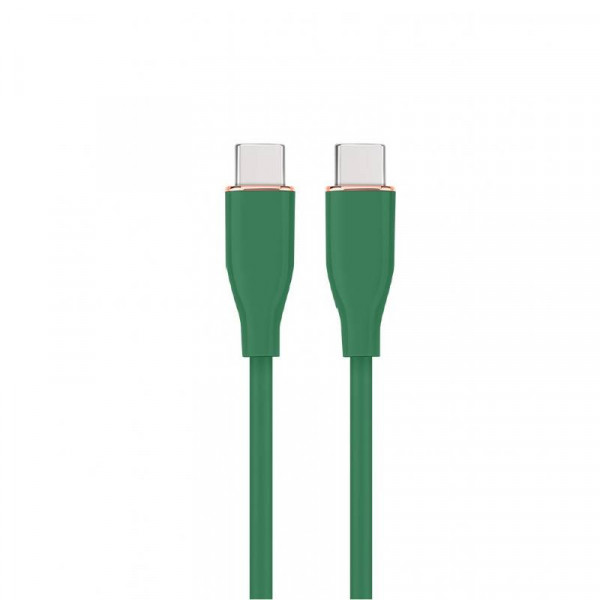 USB-C Kabel - USB 2.0 - 60W PD - Premium - 1,5 meter - Groen