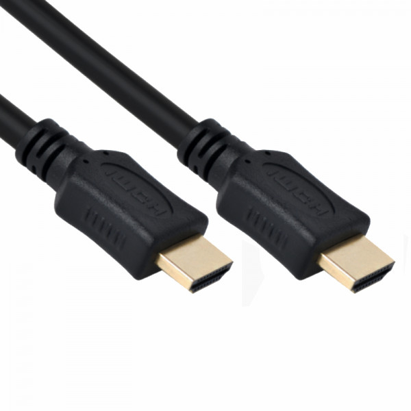 HDMI 2.0 Kabel - 4K 60Hz - 0,5 meter - Zwart