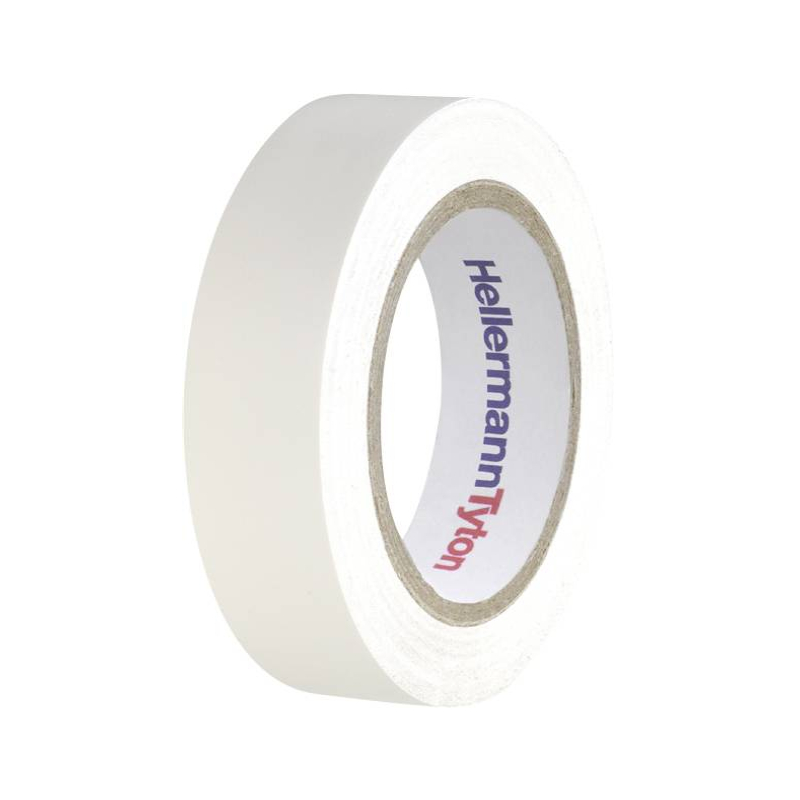 HellermannTyton HelaTape Flex 15 710-00105 Isolatietape HelaTape Flex 15 Wit (l x b) 10 m x 15 mm 1 stuk(s)