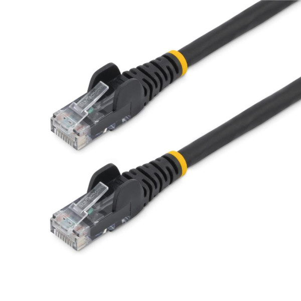 StarTech 0,5 meter CAT6 Gigabit Netwerkkabel - LZSH Snagless PoE - Zwart