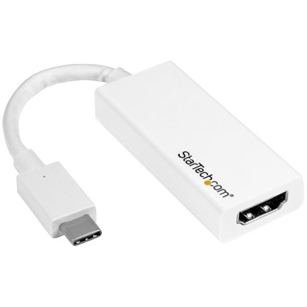 StarTech USB C naar HDMI adapter - wit - 4K 30Hz