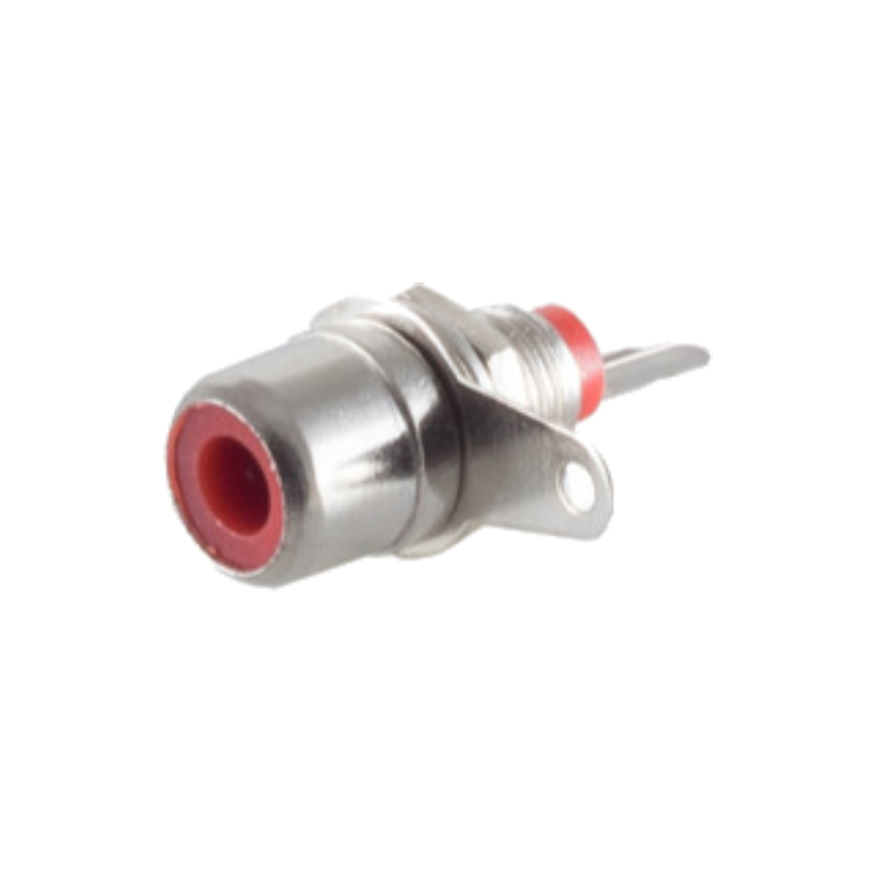 Soldeerbaar Mono Tulp Chassis (v) - Metaal - Zilver - Rood Accent