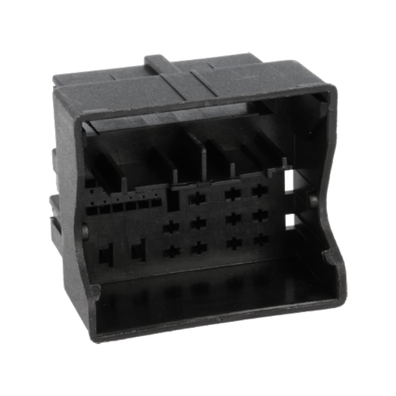 Quadlock Connector Vrouwelijk - 52-pins - Zwart