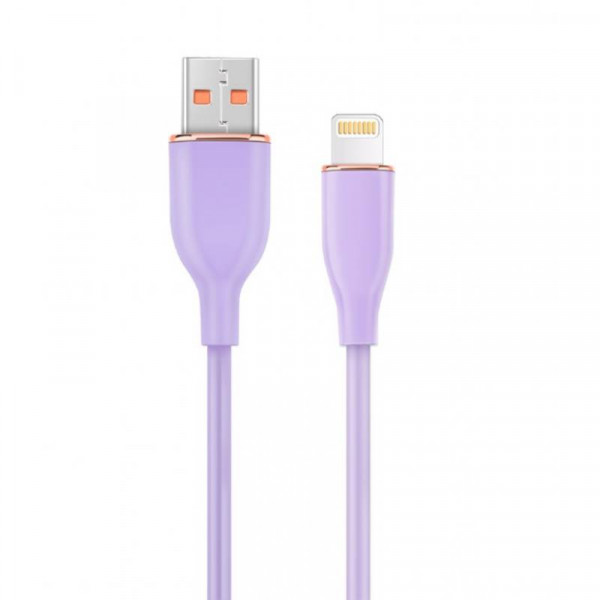 USB-A naar Lightning Kabel - Premium - 1,5 meter - Paars