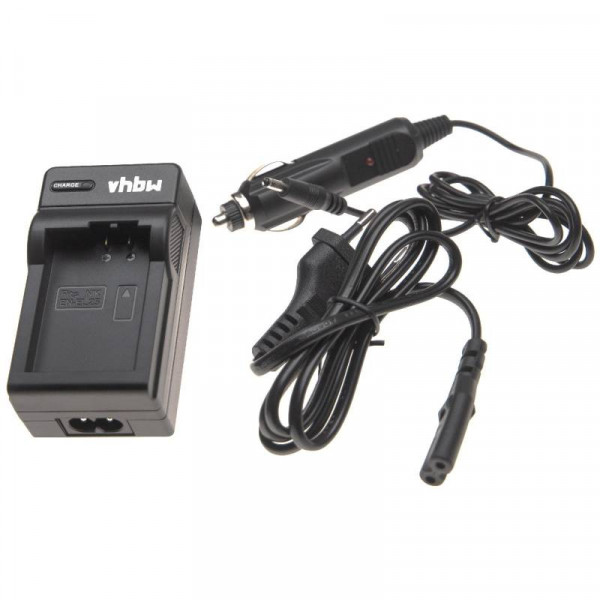 Accu oplader voor Nikon Z50 - 12V plug - Zwart