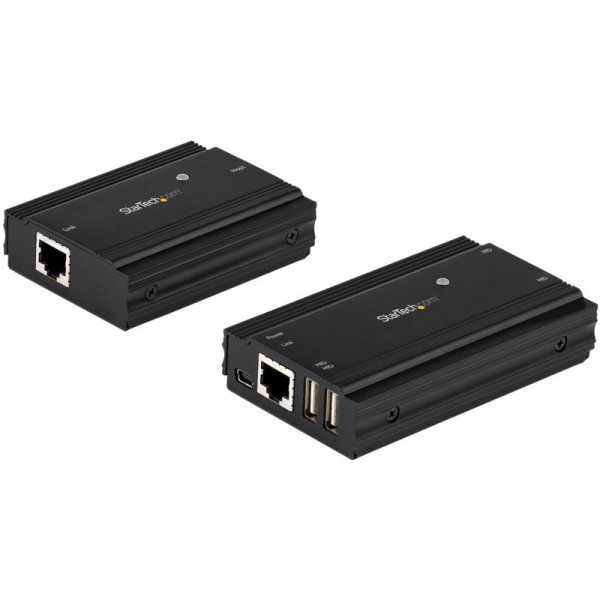 StarTech 4 poorts USB 2.0 Verlenger Hub over CAT5/6 - 100m