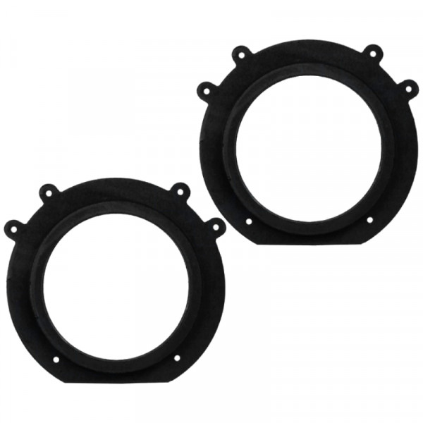 MDF 165mm Luidsprekerhouders - Citroën Jumpy II, Fiat Scudo II en Peugeot Expert (2007-2016) - Voor