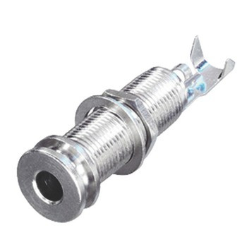 Stereoconnector 6.35 mm Female Metaal Zilver
