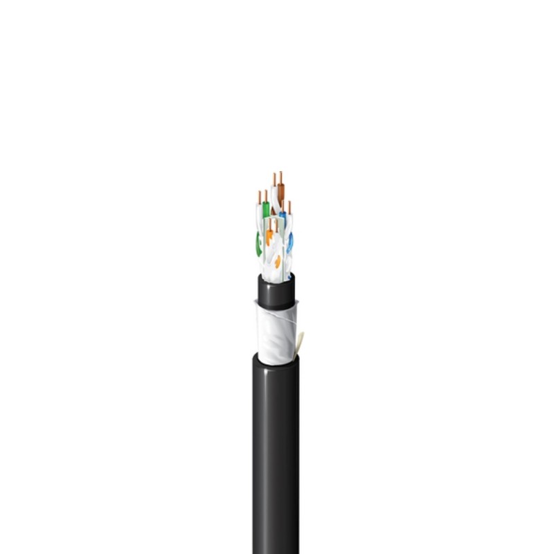 Belden UTP Cat6a kabel voor buitengebruik per meter massief