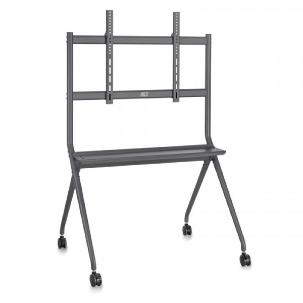 ACT Verrijdbare TV Wagen voor 50-86 inch scherm - Premium - tot 120kg - Zwart