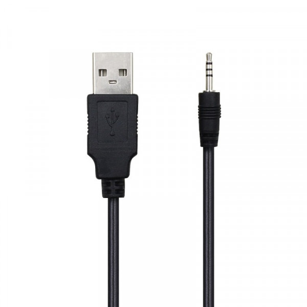 USB Oplaadkabel - Geschikt voor JBL Synchros S400BT, S500BT en S700BT - 0,6 meter - Zwart