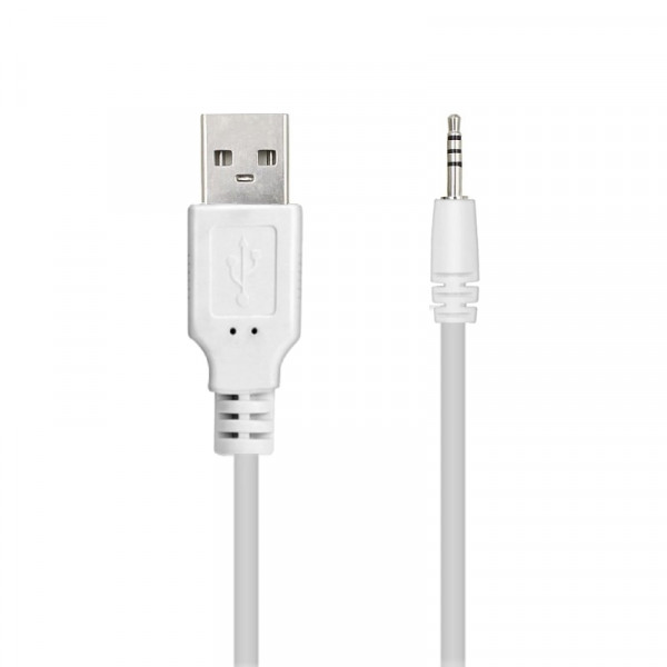 USB Oplaadkabel voor AKG K490NC, K495NC, N60NC, NC60NC en K840KL - 0,2 meter - Wit
