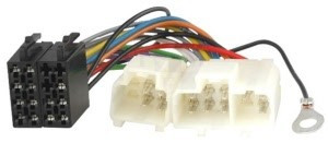 Nissan naar ISO kabel - 31,3x15,4mm en 17,1x15,8mm - 0,15 meter