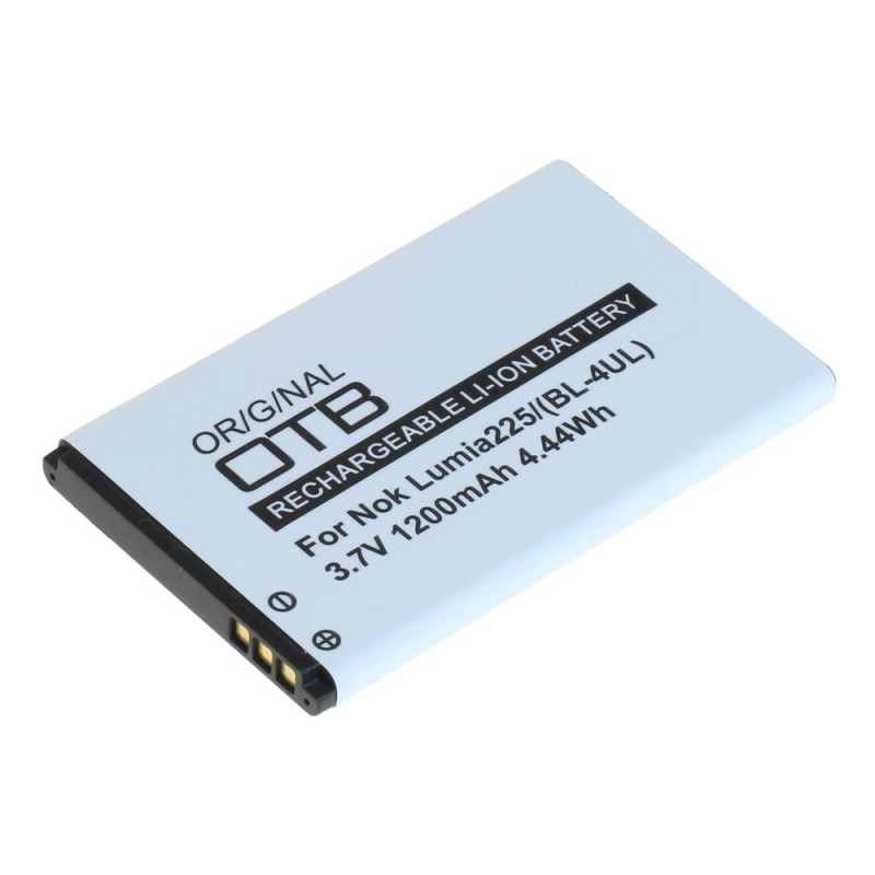Accu voor Nokia BL-4UL - 3,7V - 1200mAh - Grijs