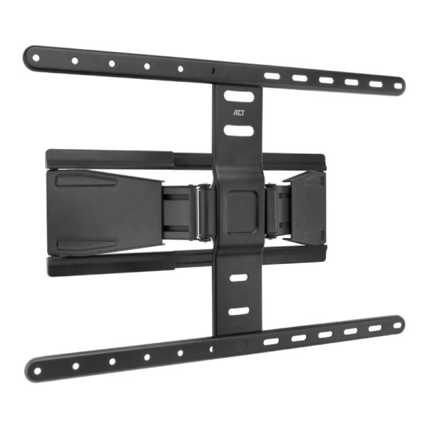 TV muurbeugel voor 43-90 inch schermen - Full Motion - 1,9cm wandafstand - Tot 50kg - Zwart