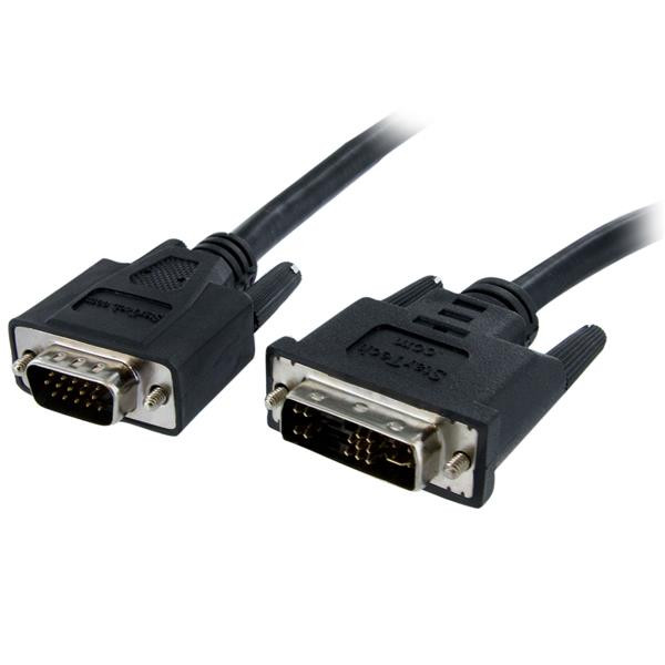 StarTech DVI-naar-VGA-beeldschermkabel M/M - DVI-naar-VGA (15-pins) 3 m