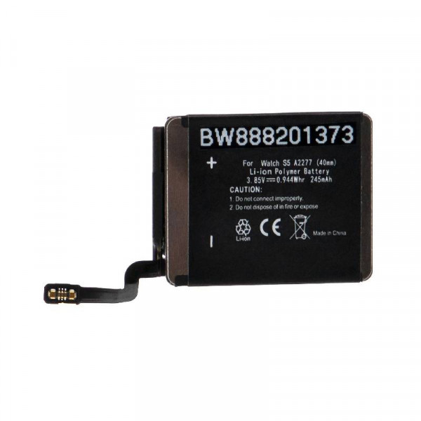 Accu voor Apple Watch A2277 - 3,82V - 240 mAh - Grijs