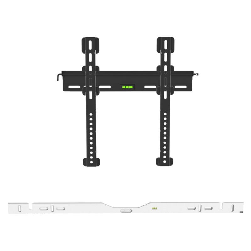 Cavus TV muurbeugel voor 37-70 inch - Vast - Met muurbeugel voor Witte Sonos Arc - Tot 55kg