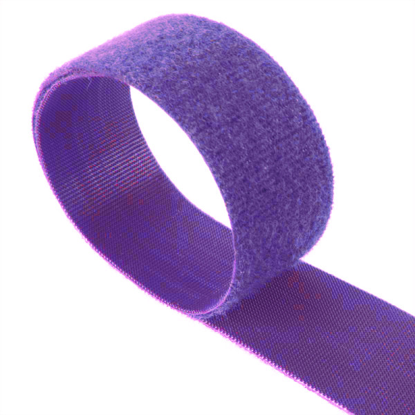 VELCRO® One Wrap® Klittenband - 30 mm breed - 25 meter - Paars