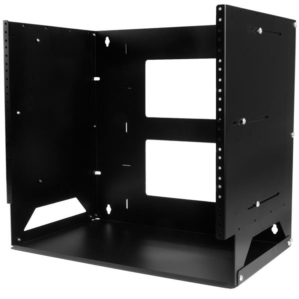 StarTech Wand monteerbaar server rack - ingebouwd schap - wandkast - massief staal - 8U