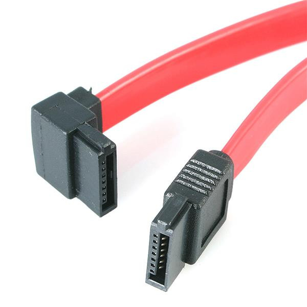 StarTech 45cm SATA naar Haakse SATA Kabel naar Links - F/F