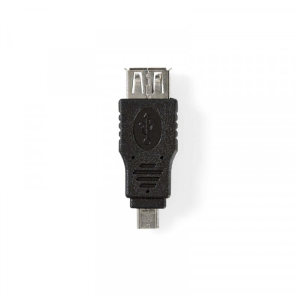 USB Micro B mannelijk - USB A vrouwelijk Adapter